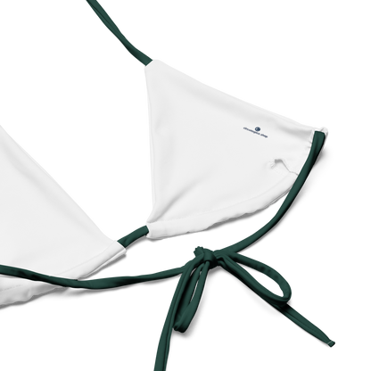 Michigan Upper Peninsula String Bikini (w/ Dual UP Outlines) | Laconic Green