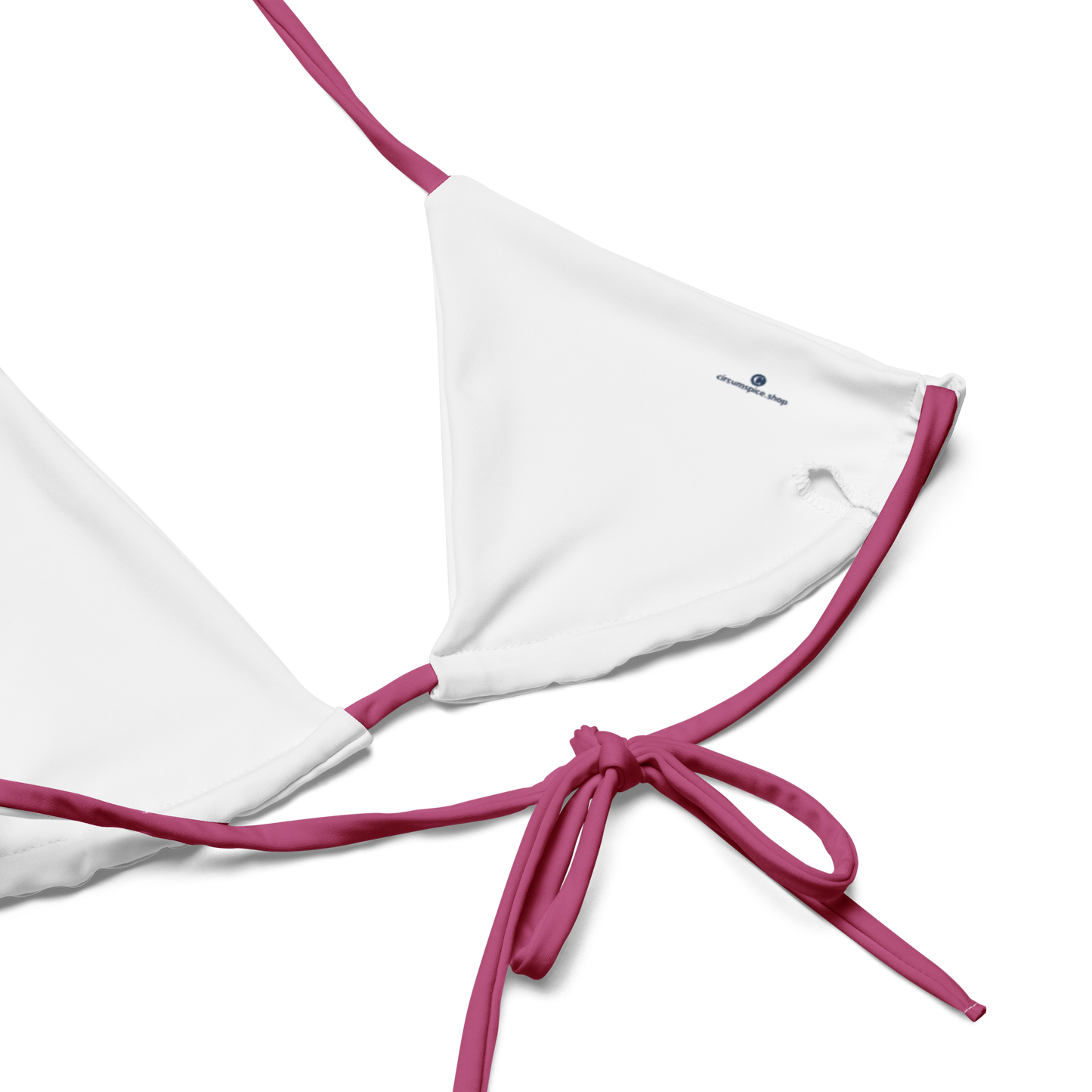 Michigan Upper Peninsula String Bikini (w/ Dual UP Outlines) | Apple Blossom Pink