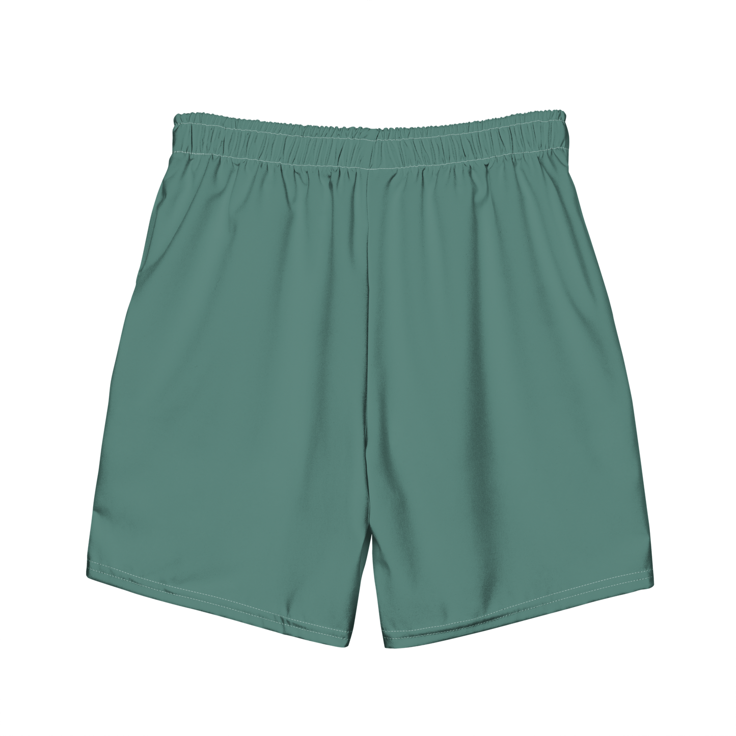 Michigan Upper Peninsula Men's Swim Trunks (w/ UP USA Flag ) | Copper Green