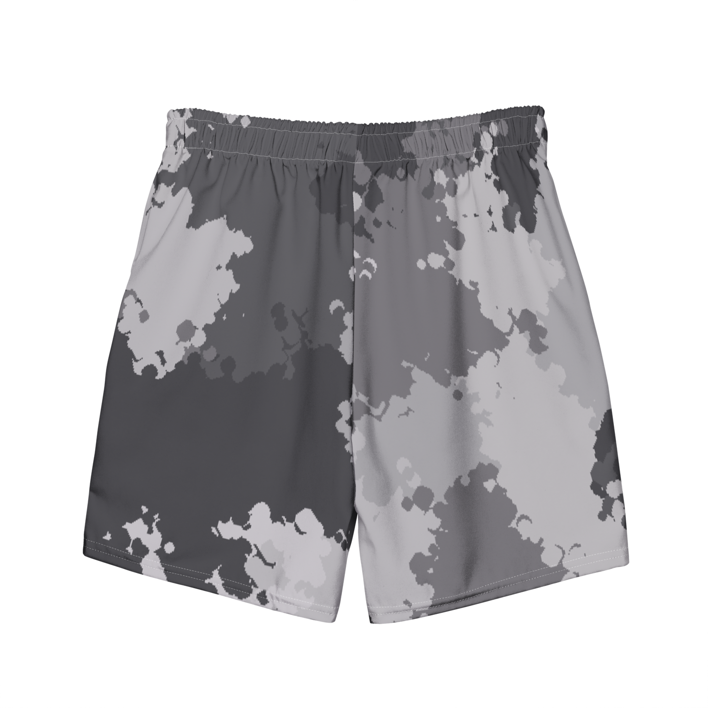 Michigan Upper Peninsula Men's Swim Trunks (w/ UP USA Flag ) | Iron Ore Camo