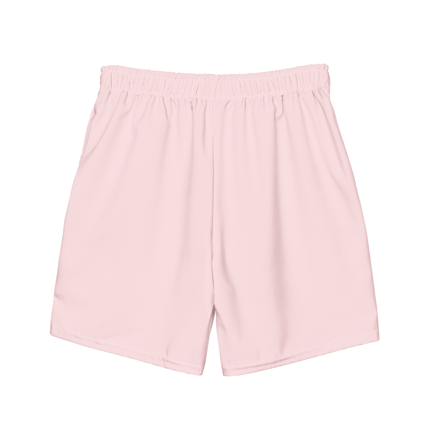 Michigan Upper Peninsula Men's Swim Trunks (w/ UP USA Flag ) | Pale Pink