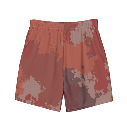 Michigan Upper Peninsula Men's Swim Trunks (w/ UP Outline) | Ore Dock Camo