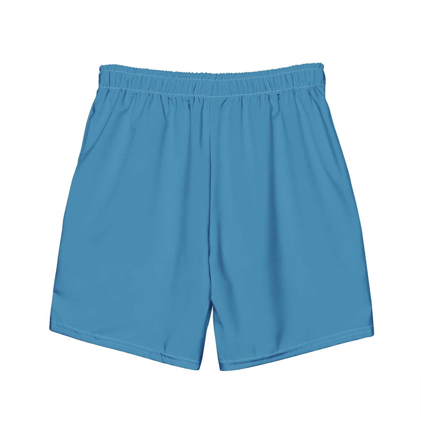 Michigan Upper Peninsula Men's Swim Trunks (w/ UP Outline) | Lake Michigan Blue