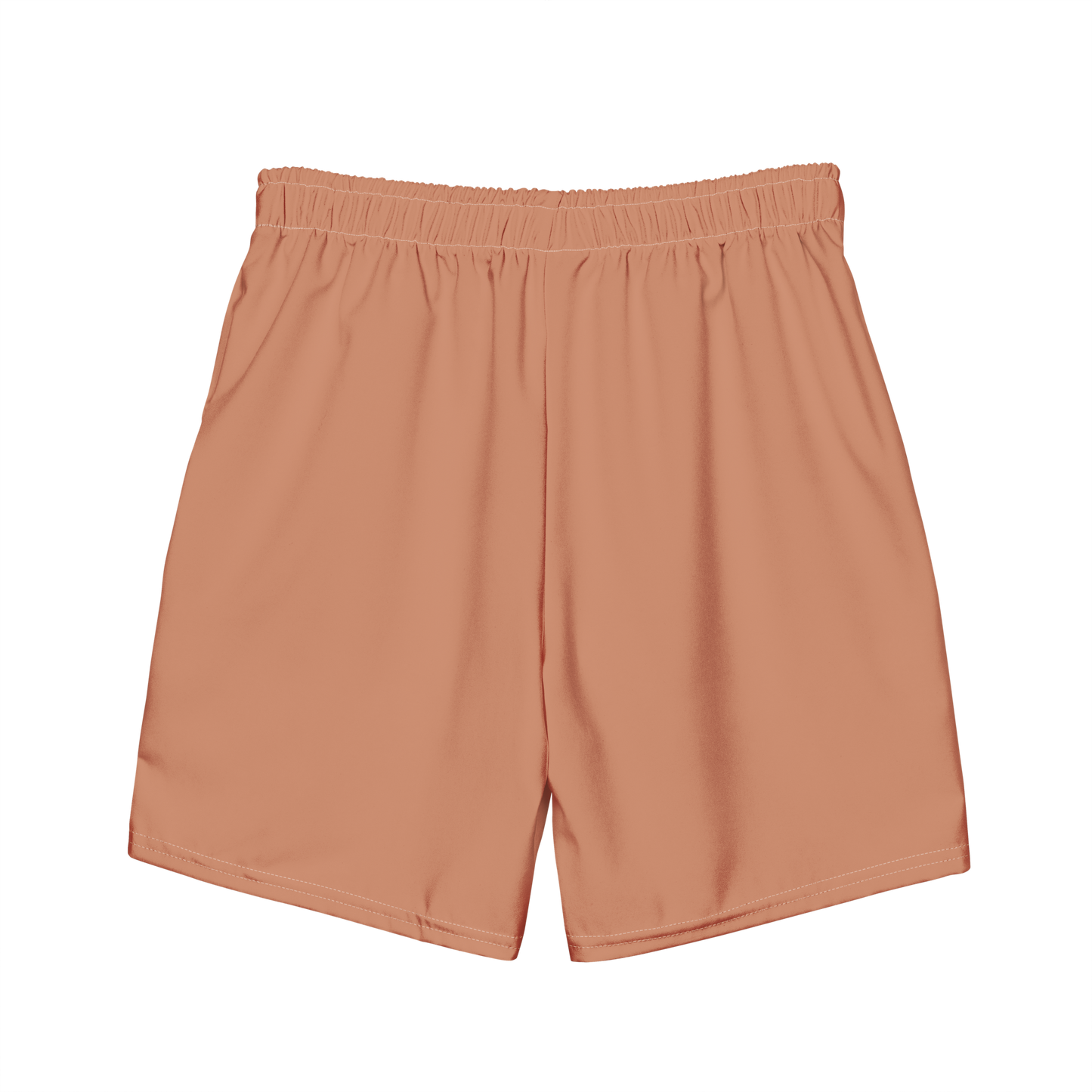 Michigan Upper Peninsula Men's Swim Trunks (w/ UP Outline) | Copper Color