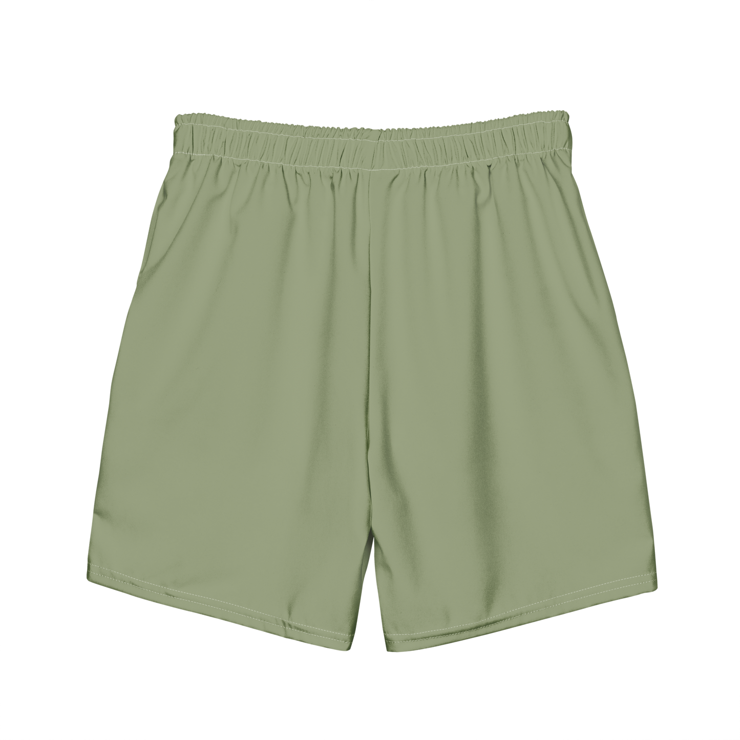 Michigan Upper Peninsula Men's Swim Trunks (w/ UP Outline ) | Beachgrass Green