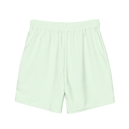 Michigan Upper Peninsula Men's Swim Trunks (w/ UP Outline ) | Dew Green