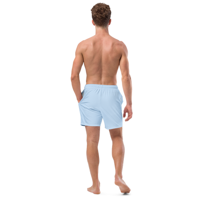 Michigan Upper Peninsula Men's Swim Trunks (w/ UP Outline) | Navy