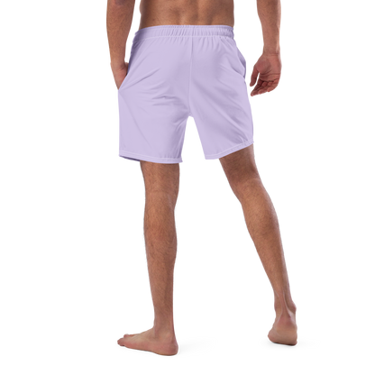 Michigan Upper Peninsula Men's Swim Trunks (w/ UP Outline ) | Lavender