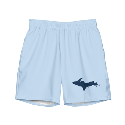 Michigan Upper Peninsula Men's Swim Trunks (w/ UP Outline) | Navy