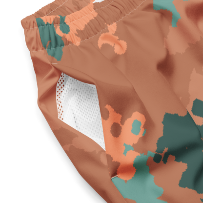 Michigan Upper Peninsula Men's Swim Trunks (w/ UP Outline) | Copper Country Camo