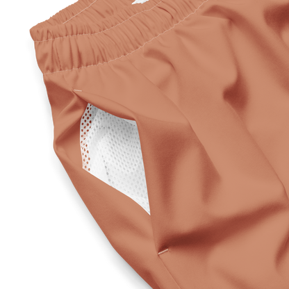 Michigan Upper Peninsula Men's Swim Trunks (w/ UP Outline) | Copper Color