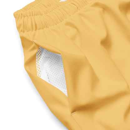 Michigan Upper Peninsula Men's Swim Trunks (w/ UP Outline ) | Citrine