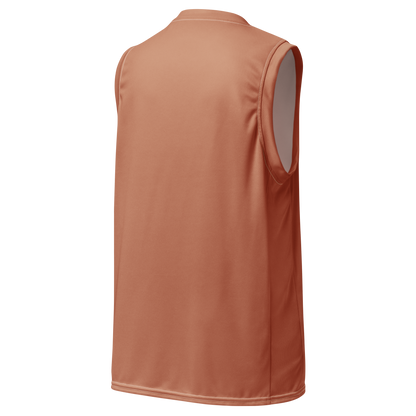 Michigan Upper Peninsula Basketball Jersey (Copper w/ UP Outline) | Unisex Recycled