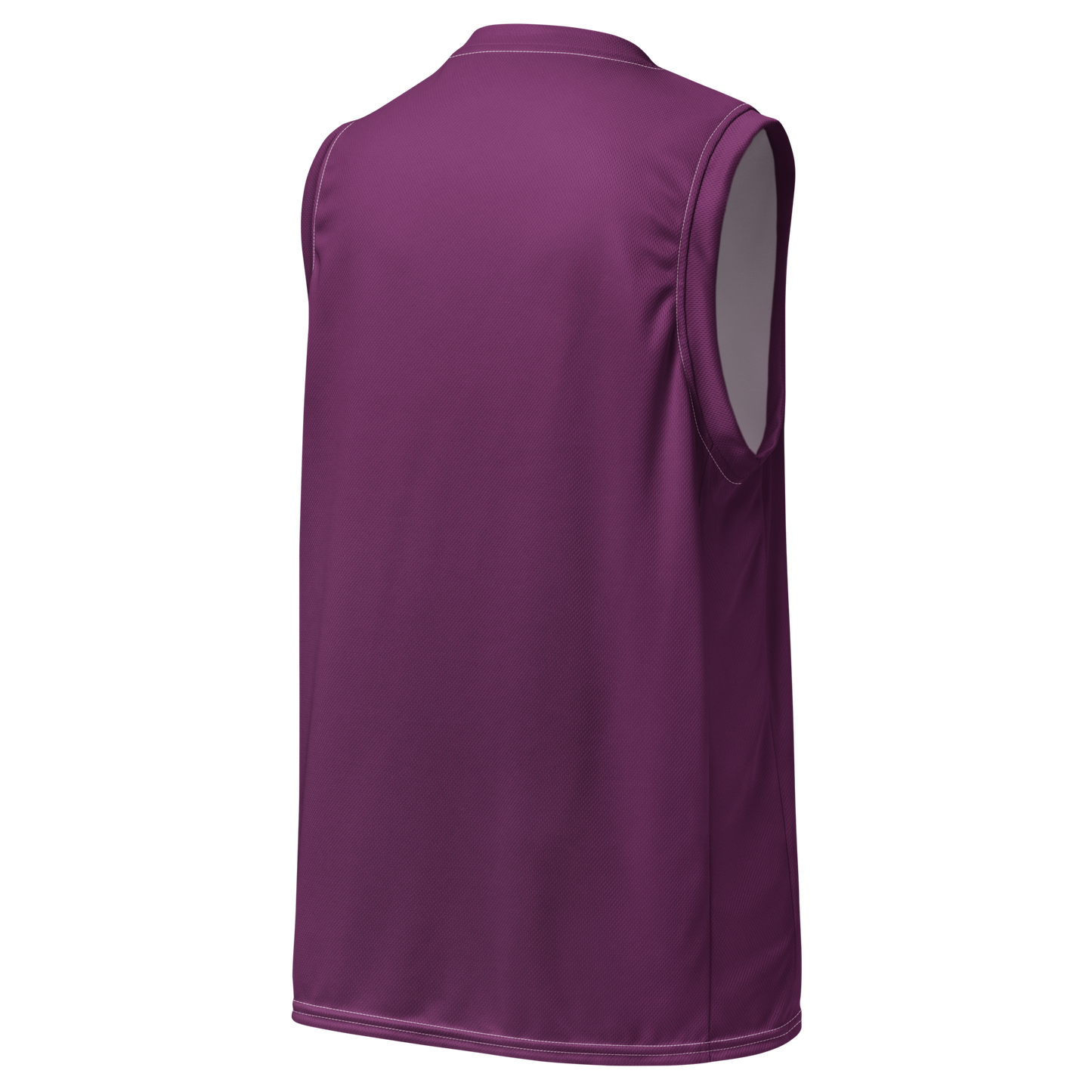 Michigan Upper Peninsula Basketball Jersey (w/ UP Outline) | Unisex - Tyrian Purple