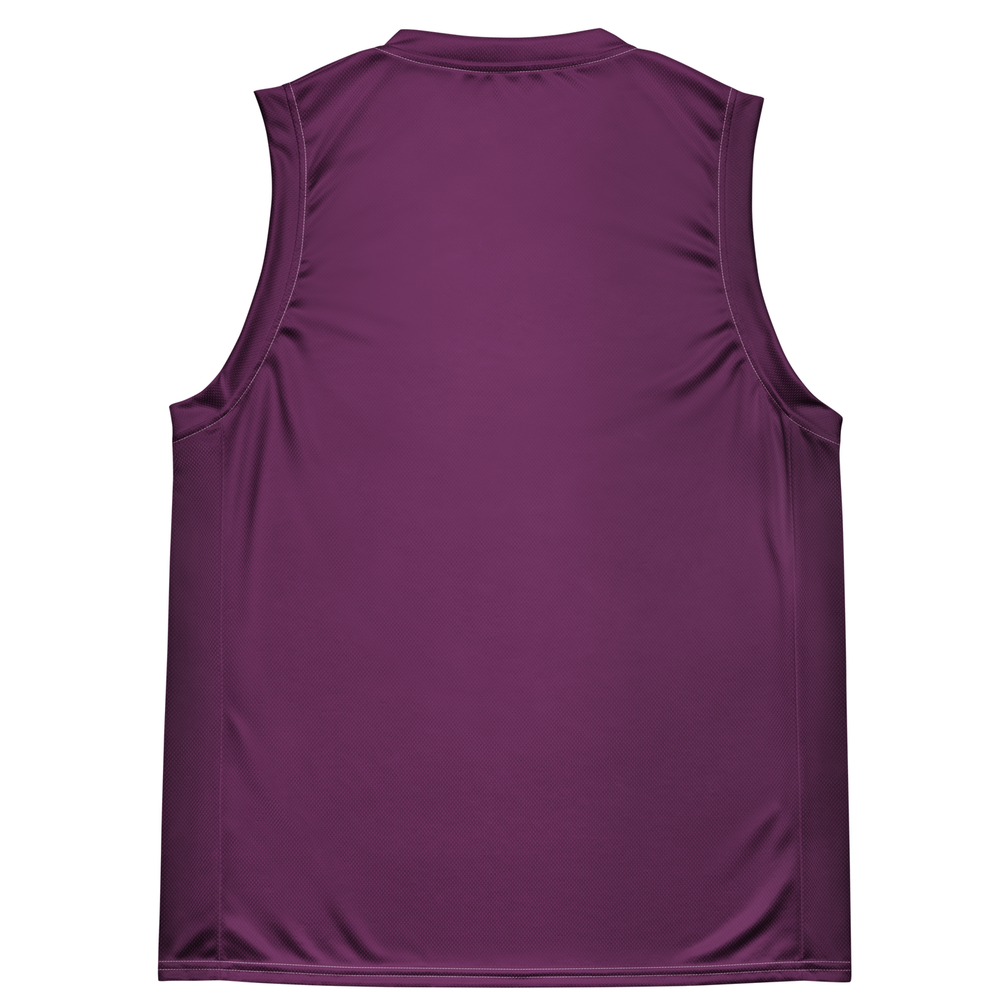 Michigan Upper Peninsula Basketball Jersey (w/ UP Outline) | Unisex - Tyrian Purple