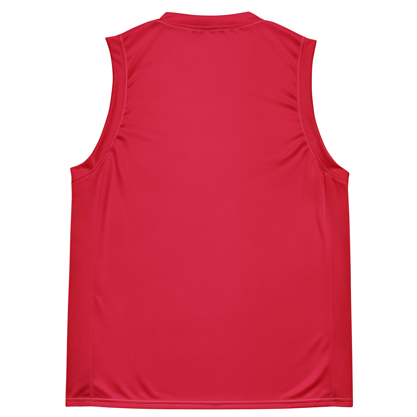 Michigan Upper Peninsula Basketball Jersey (w/ UP Outline) | Unisex - Lighthouse Red