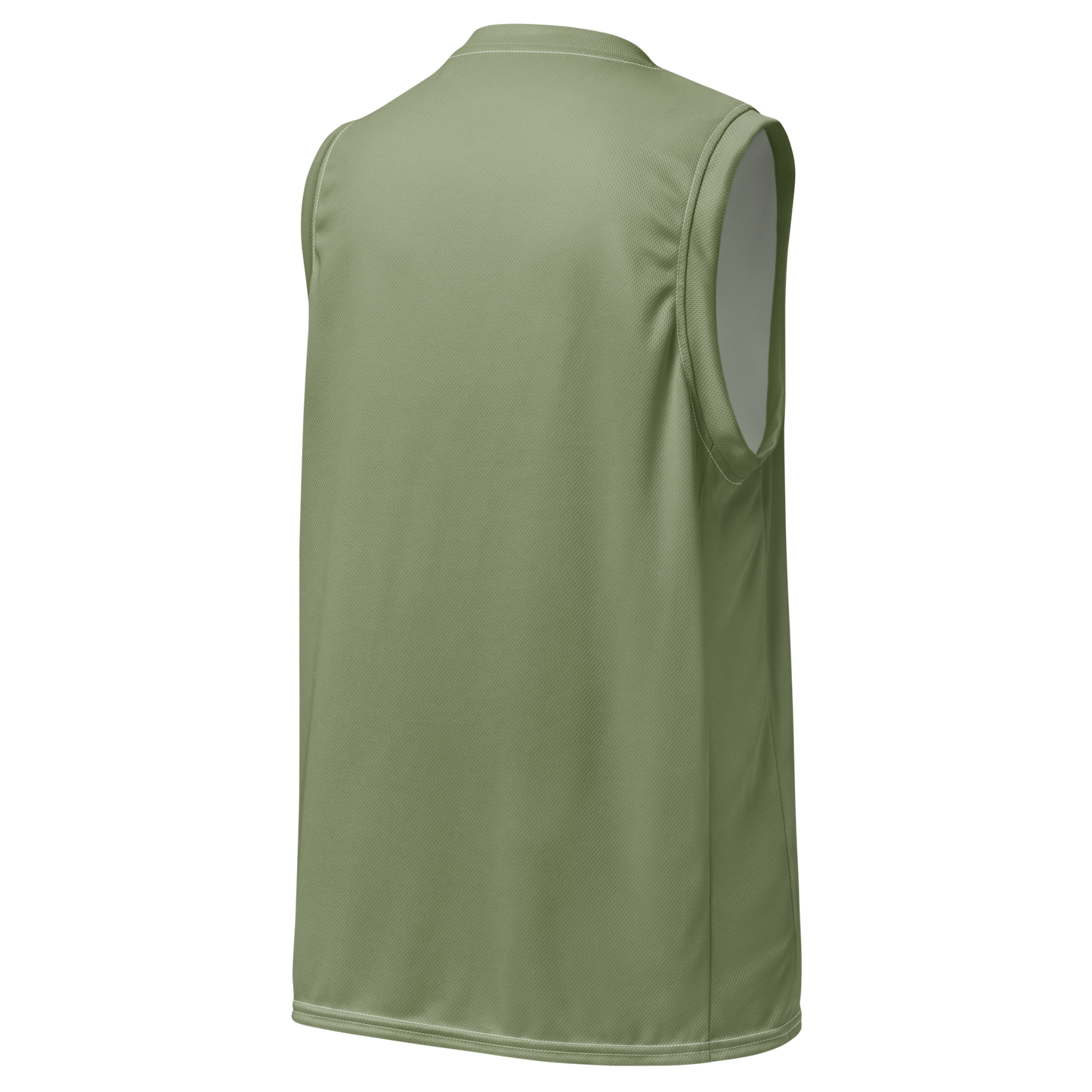 Michigan Upper Peninsula Basketball Jersey (w/ UP Outline) | Unisex - Beachgrass Green