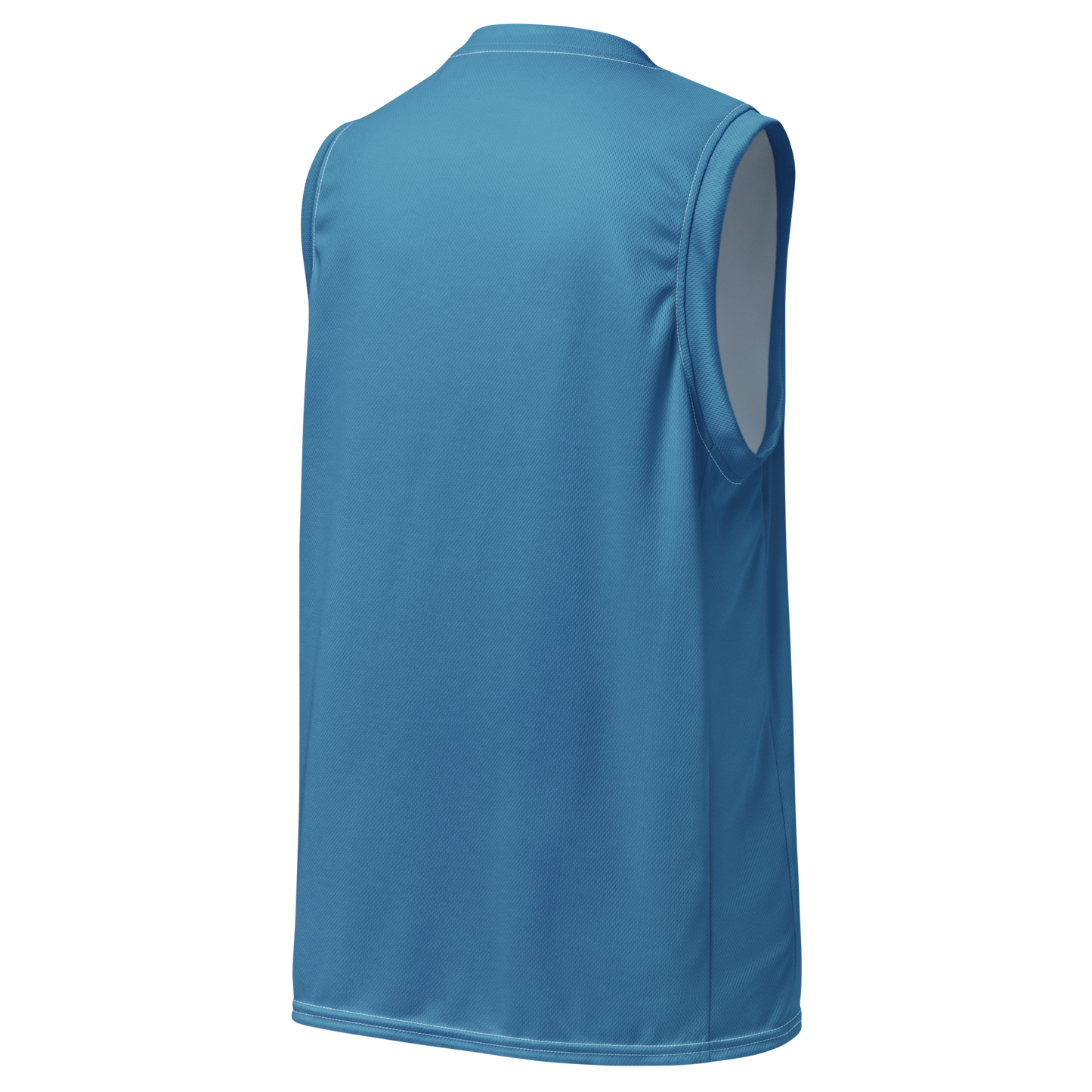 Michigan Upper Peninsula Basketball Jersey (w/ UP Outline) | Unisex - Lake Michigan Blue