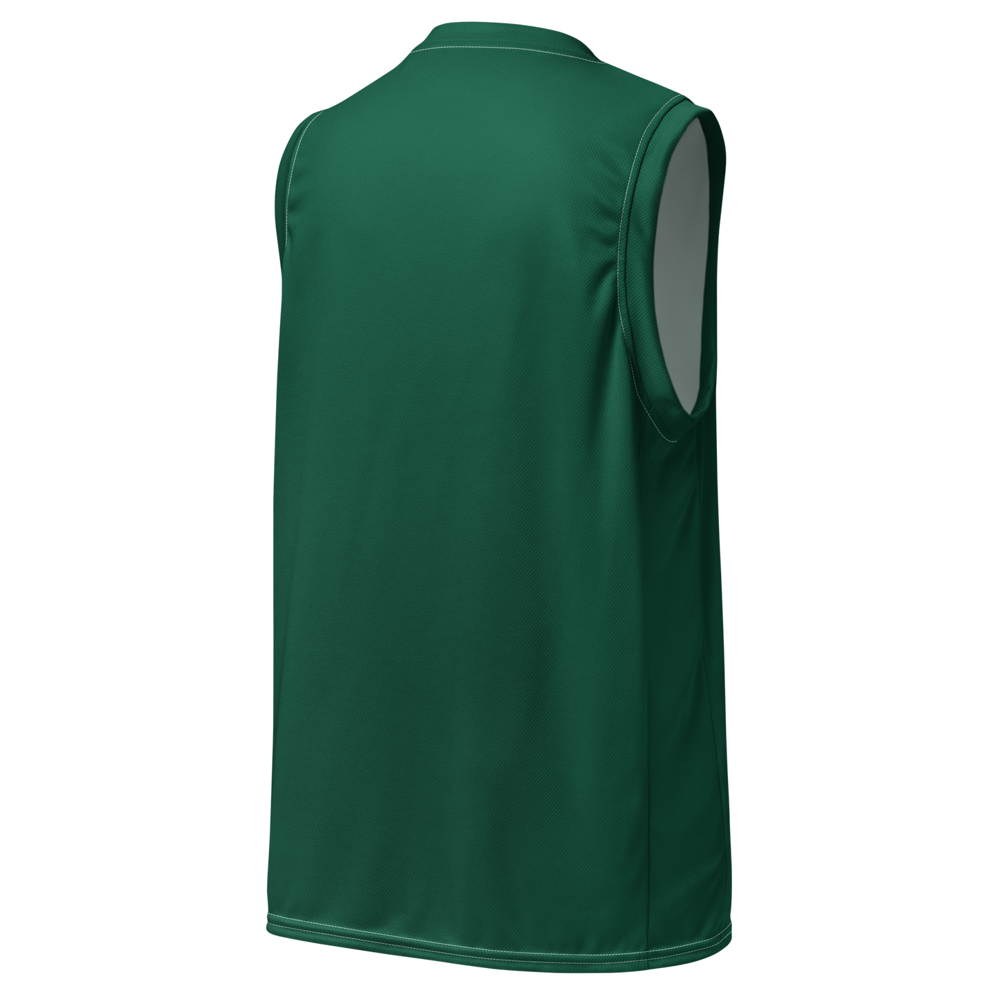 Michigan Upper Peninsula Basketball Jersey (w/ UP Outline) | Unisex - Superior Green