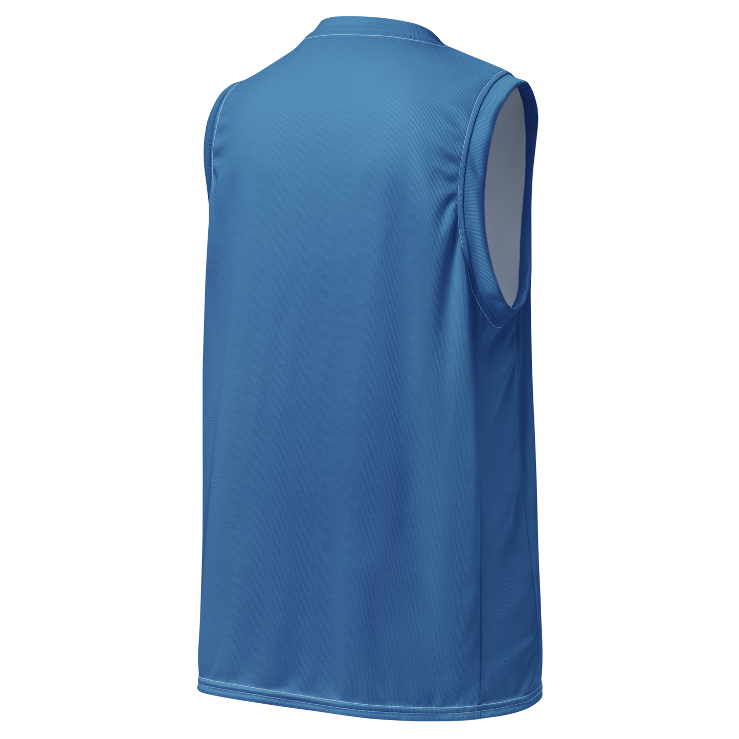 Michigan Upper Peninsula Basketball Jersey (w/ UP Outline) | Unisex - Lake Superior Blue