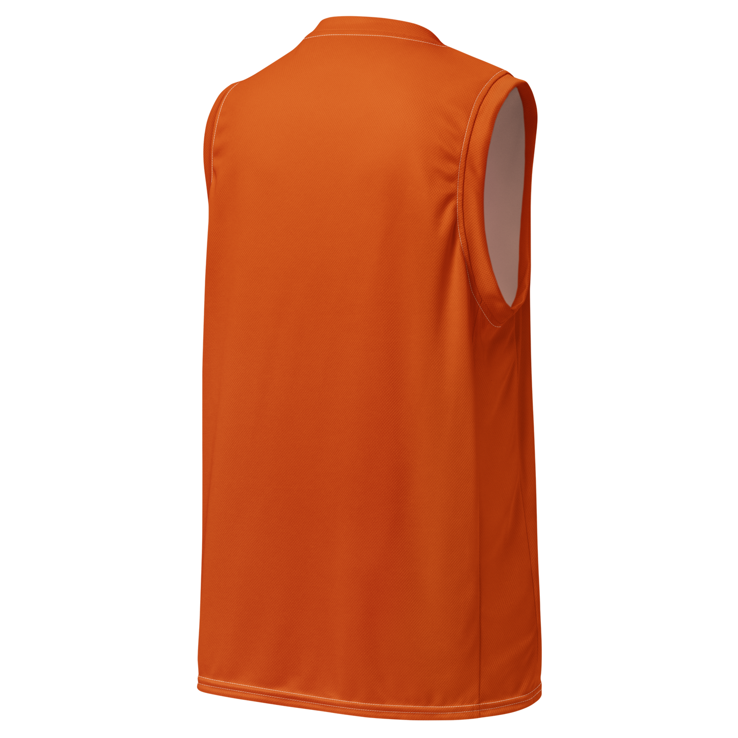 Michigan Upper Peninsula Basketball Jersey (w/ UP Outline) | Unisex - Maple Leaf Orange