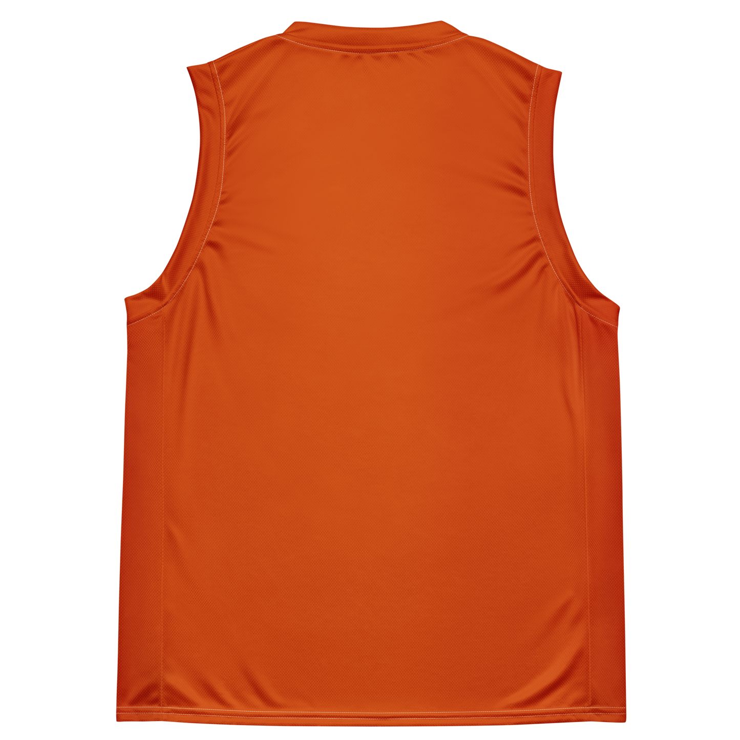 Michigan Upper Peninsula Basketball Jersey (w/ UP Outline) | Unisex - Maple Leaf Orange