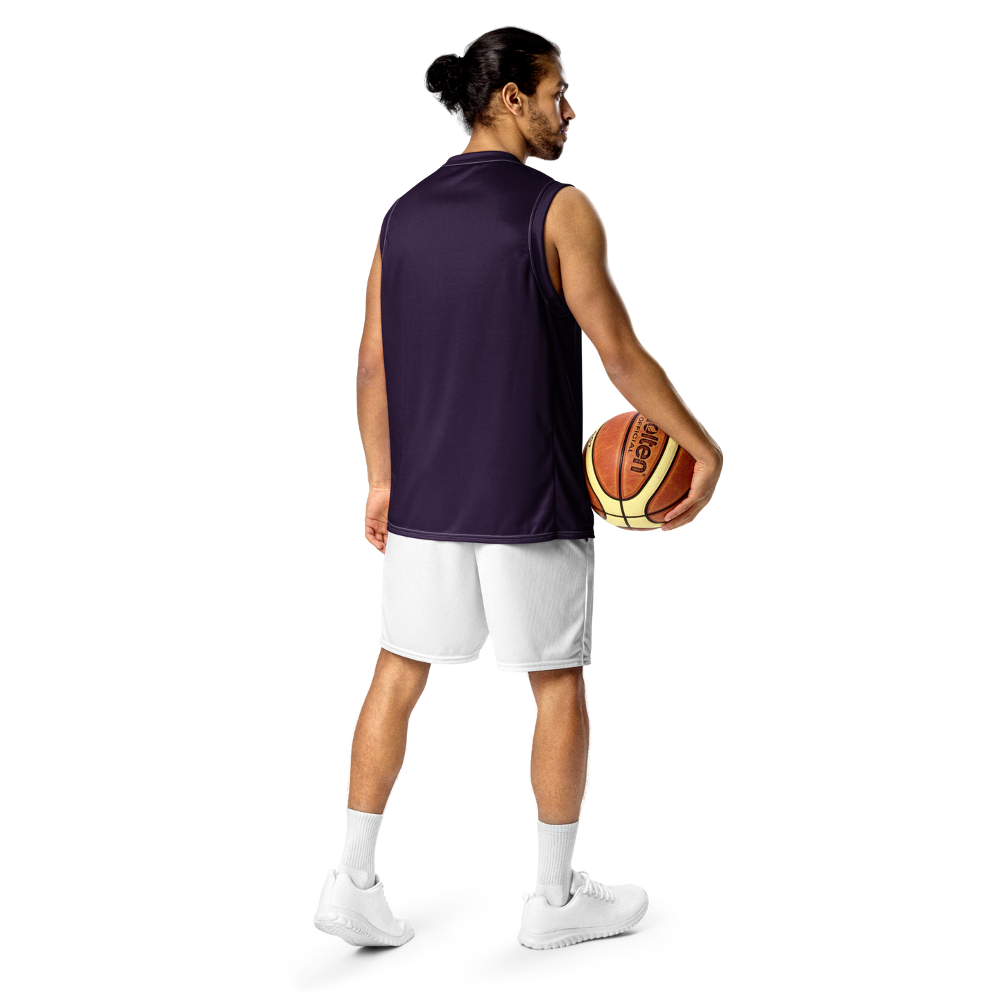 Michigan Upper Peninsula Basketball Jersey (w/ UP Outline) | Unisex - Blackcurrant