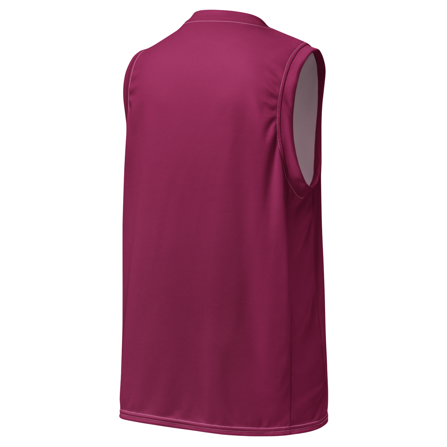 Michigan Upper Peninsula Basketball Jersey (w/ UP Outline) | Unisex - Ruby Red