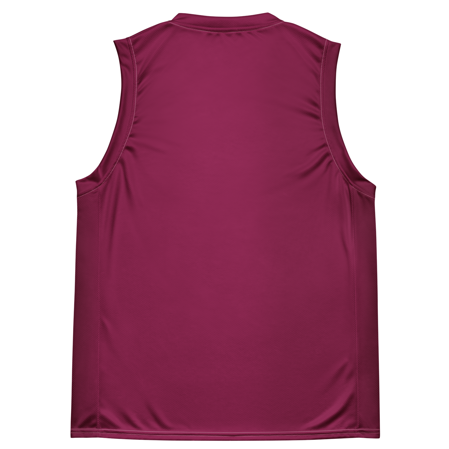 Michigan Upper Peninsula Basketball Jersey (w/ UP Outline) | Unisex - Ruby Red