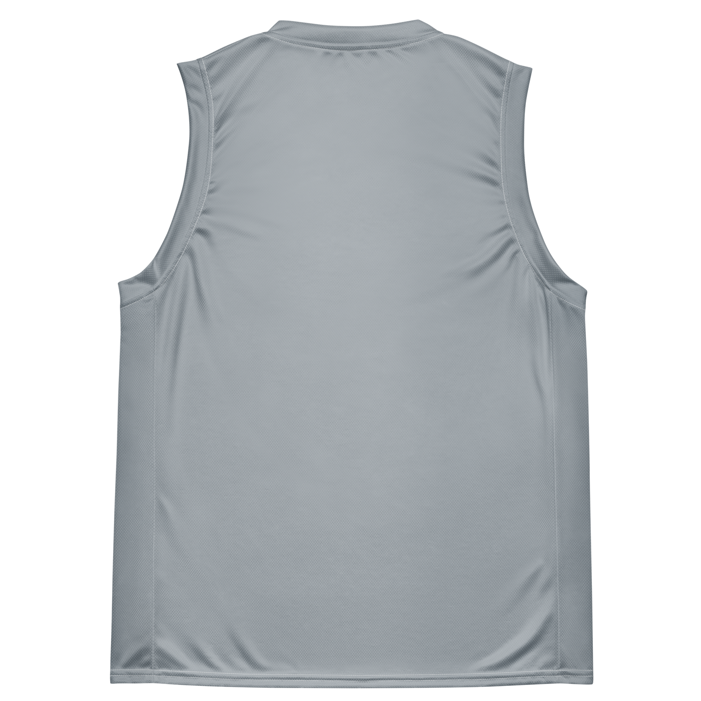 Michigan Upper Peninsula Basketball Jersey (w/ UP Outline) | Unisex - SIlver