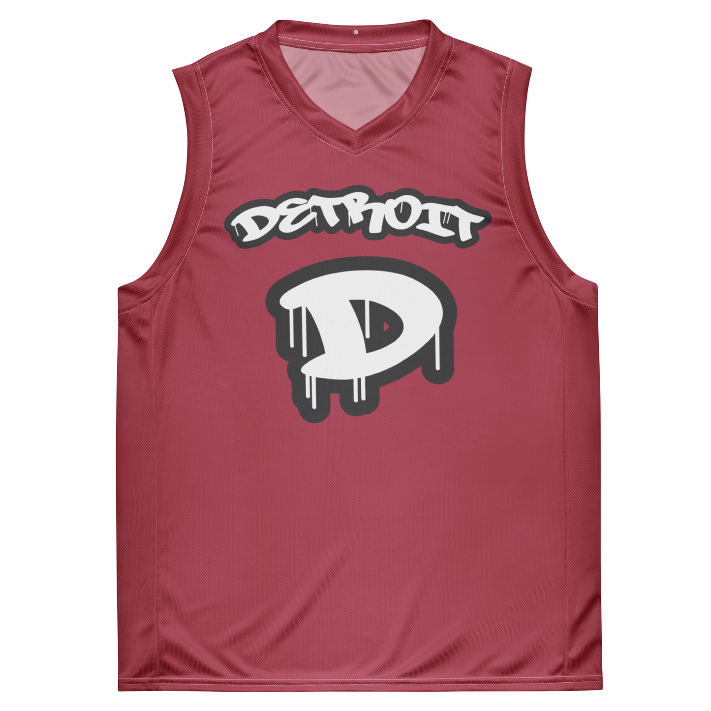 'Detroit 313' Basketball Jersey (Tag Edition) | Unisex - Popstar Pink