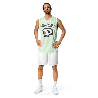 'Detroit 313' Basketball Jersey (Tag Edition) | Unisex - Dew Green