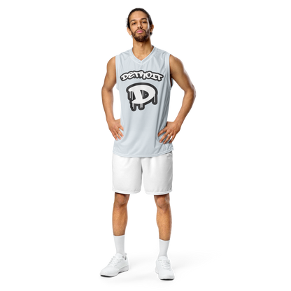 'Detroit 313' Basketball Jersey (Tag Edition) | Unisex - Gossy White