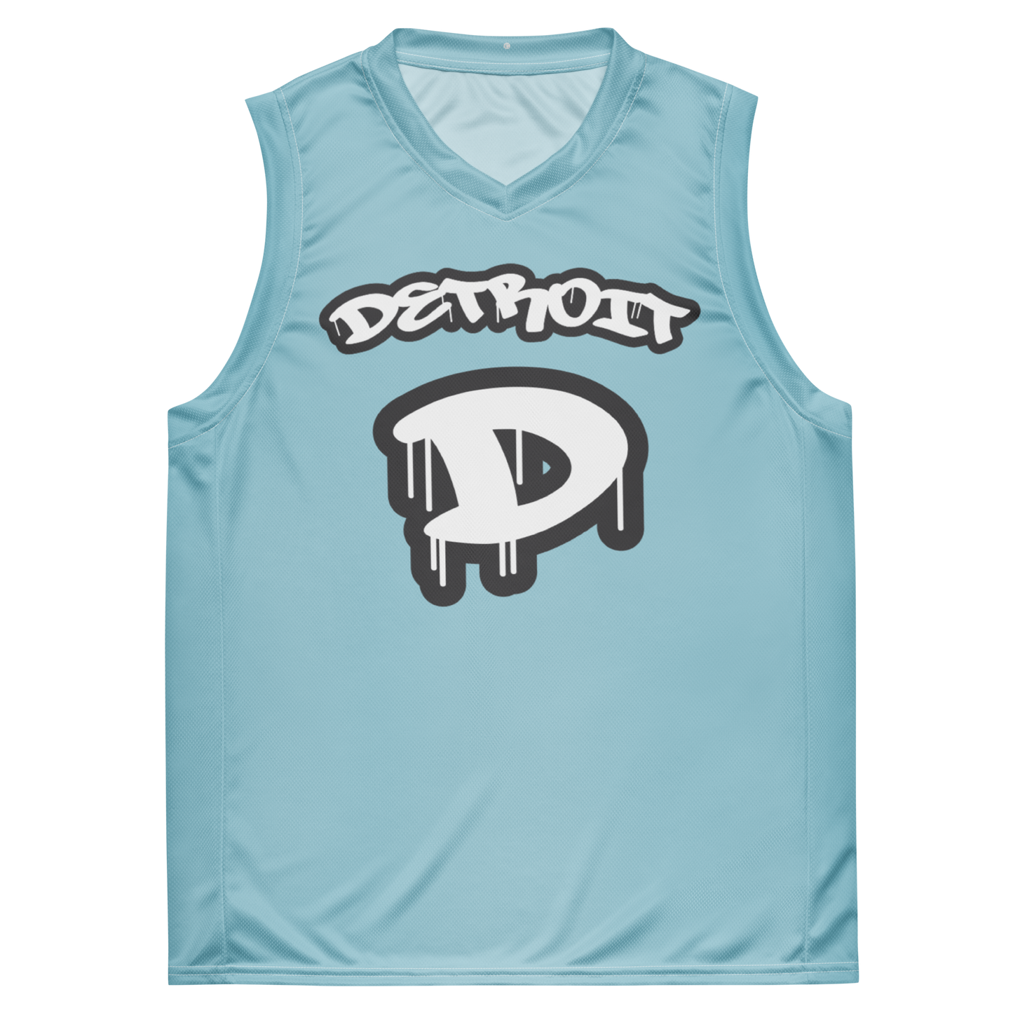 'Detroit 313' Basketball Jersey (Tag Edition) | Unisex - '58 Caddie Blue