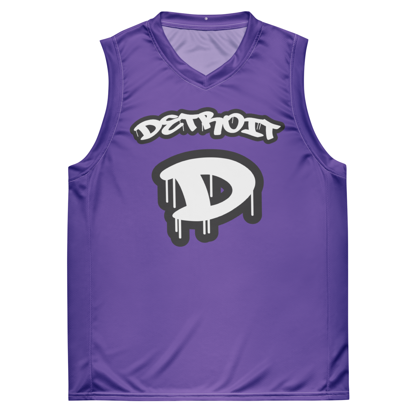 'Detroit 313' Basketball Jersey (Tag Edition) | Unisex - Lake Iris