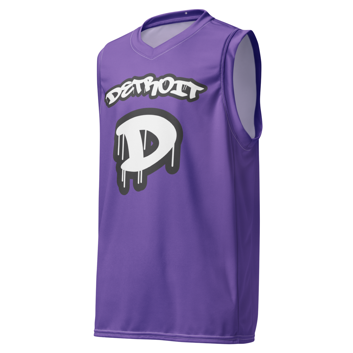 'Detroit 313' Basketball Jersey (Tag Edition) | Unisex - Lake Iris