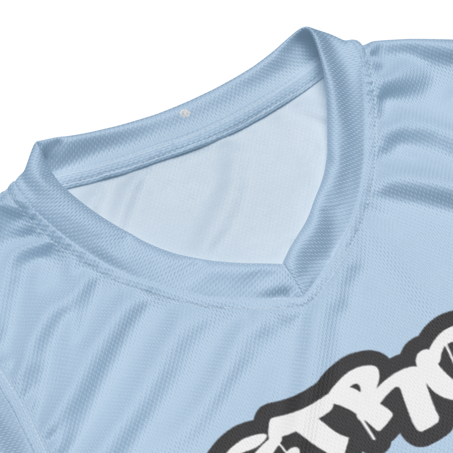 'Detroit 313' Basketball Jersey (Tag Edition) | Unisex - Light Blue