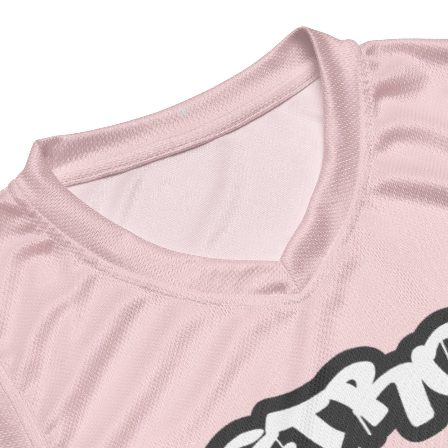 'Detroit 313' Basketball Jersey (Tag Edition) | Unisex - Pale Pink