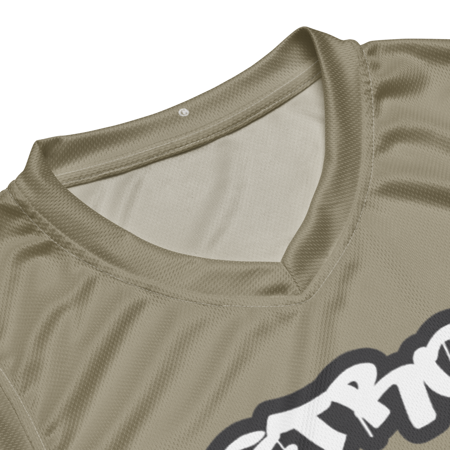 'Detroit 313' Basketball Jersey (Tag Edition) | Unisex - Petoskey Stone Beige