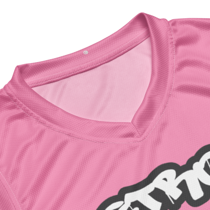 'Detroit 313' Basketball Jersey (Tag Edition) | Unisex - '67 Caddie Pink