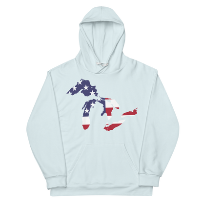 Great Lakes Ever-Dyed Hoodie | Ice Blue - Patriotic Edition