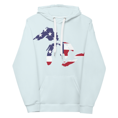 Great Lakes Ever-Dyed Hoodie | Ice Blue - Patriotic Edition