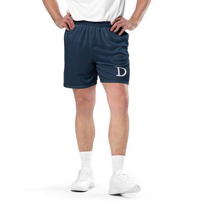 Detroit 'Old French D' Basketball Shorts | Unisex Mesh