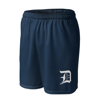 Detroit 'Old English D' Basketball Shorts | Unisex Mesh