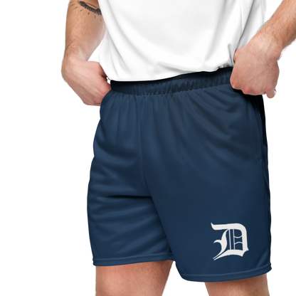 Detroit 'Old English D' Basketball Shorts | Unisex Mesh