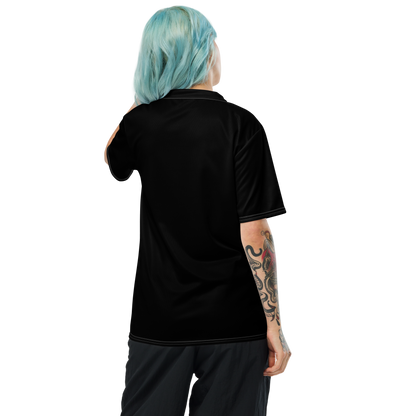 Michigan Upper Peninsula Soccer Jersey (w/ UP Outline) | Unisex - Black