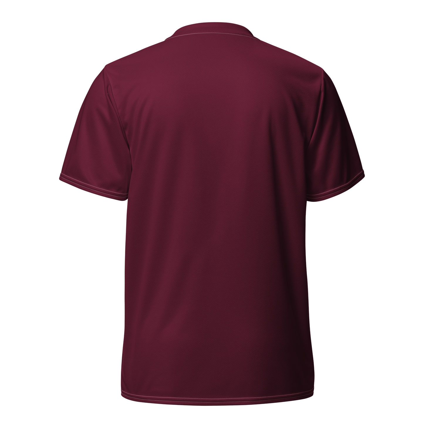 Michigan Upper Peninsula Soccer Jersey (w/ UP Outline) | Unisex - Old Mission Burgundy