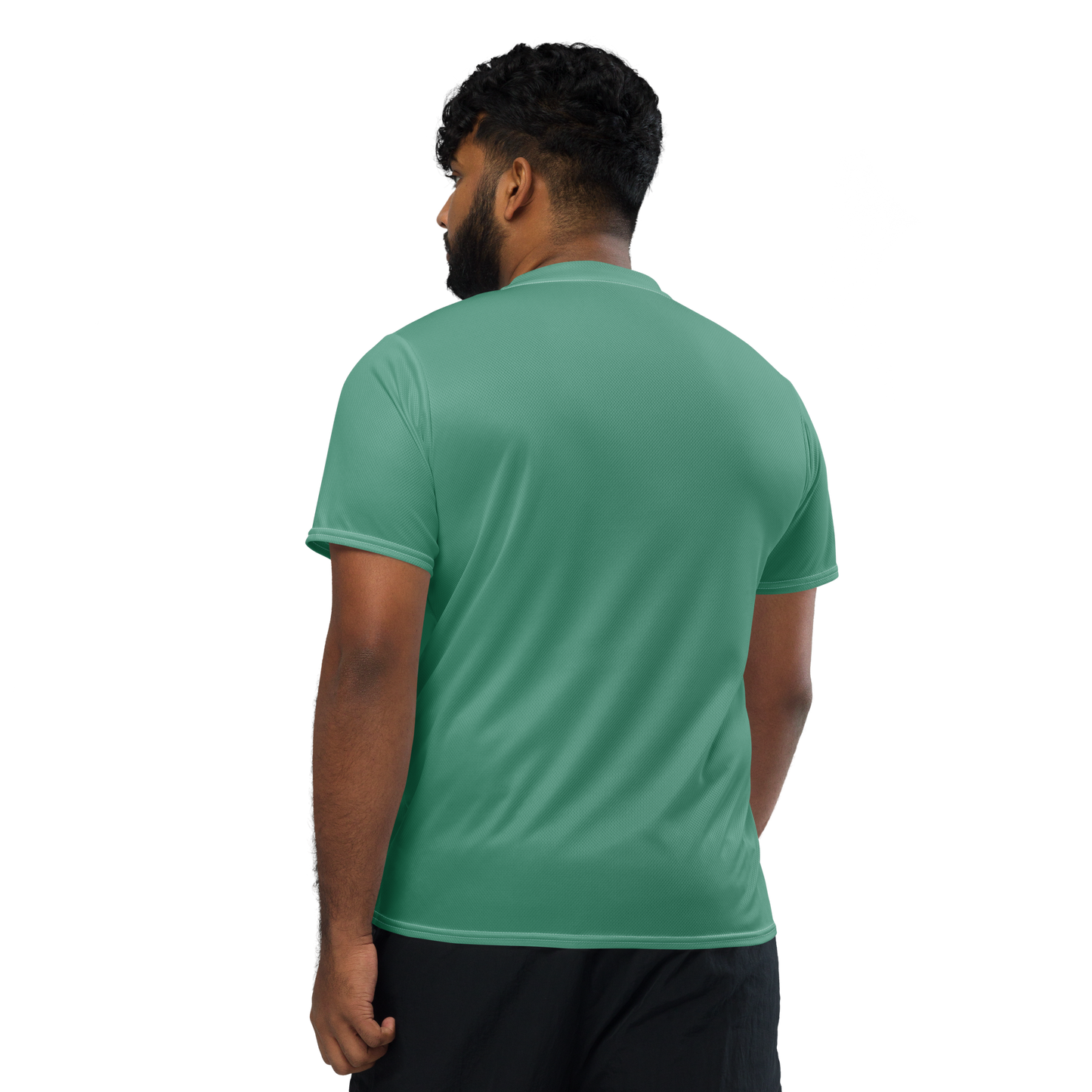 Michigan Upper Peninsula Soccer Jersey (w/ UP Outline) | Unisex - Metallic Mint Green