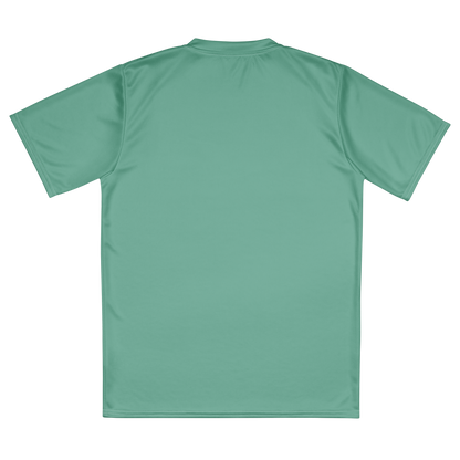 Michigan Upper Peninsula Soccer Jersey (w/ UP Outline) | Unisex - Metallic Mint Green