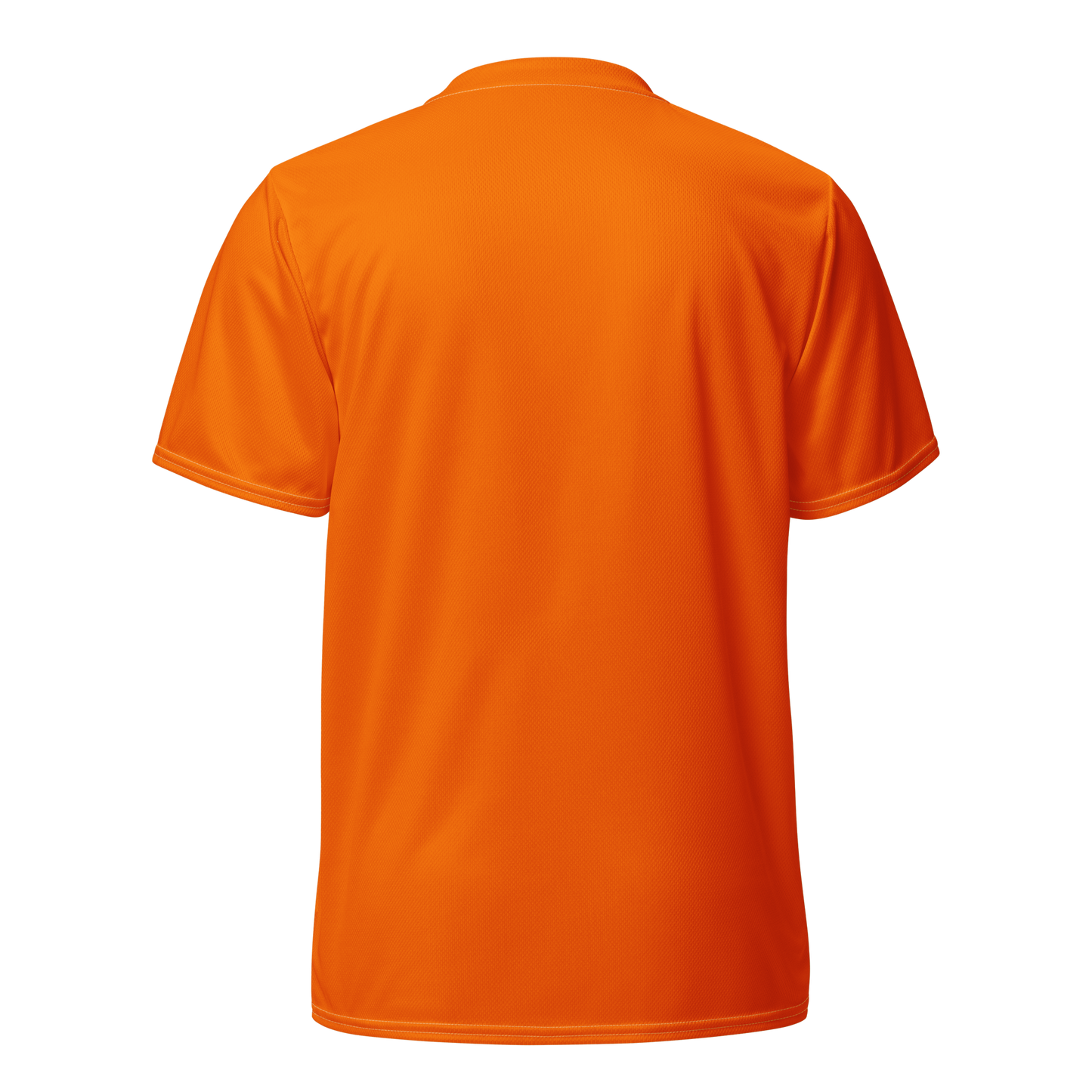 Michigan Upper Peninsula Soccer Jersey (w/ UP Outline) | Unisex - Safety Orange